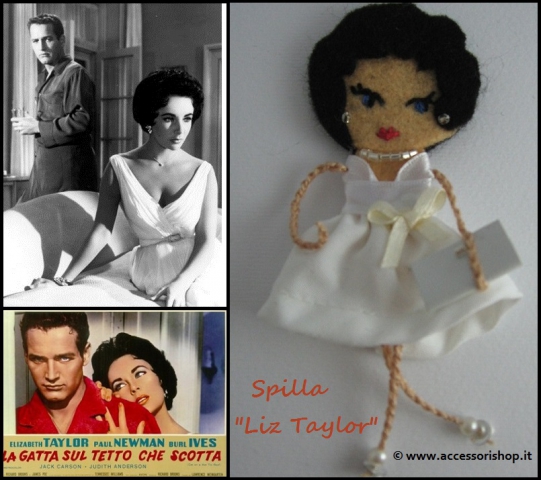 Spilla "Liz Taylor"